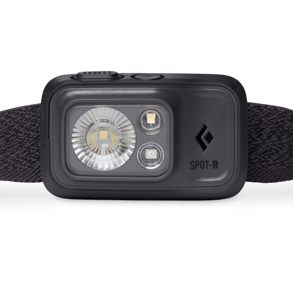 Black Diamond Spot 400-R Rechargeable Headlamp graphite - front
