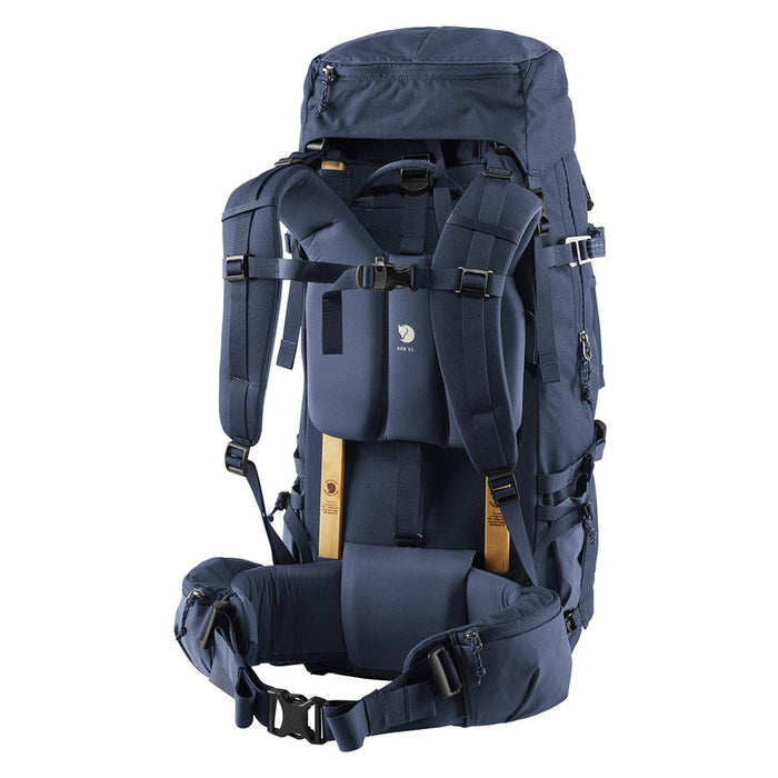 Fjallraven Keb 52 Litre Backpack Storm - Back