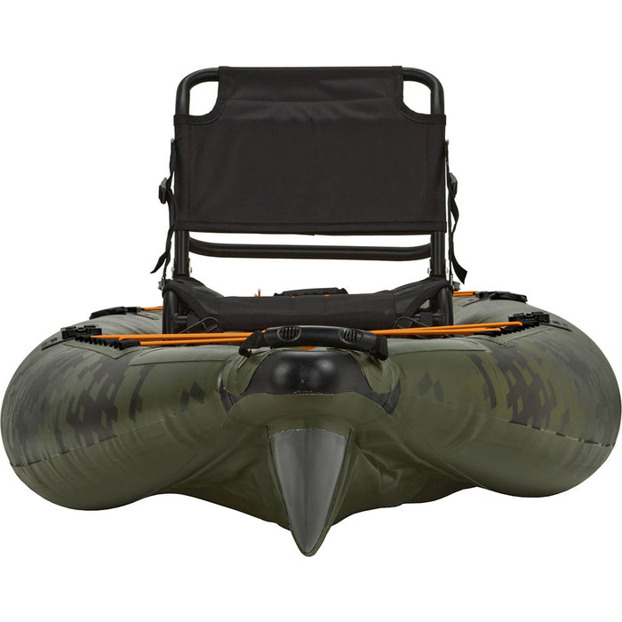 NRS Pike Inflatable Fishing Kayak green front