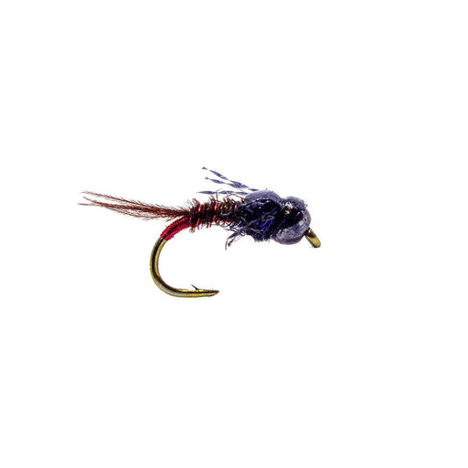 Category 3 Code Red - Black Tungsten Bead Nymph