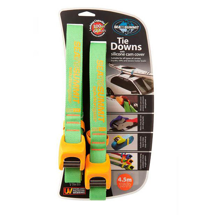 Solution Kayak Tie Down Straps with Silicone Cam Cover