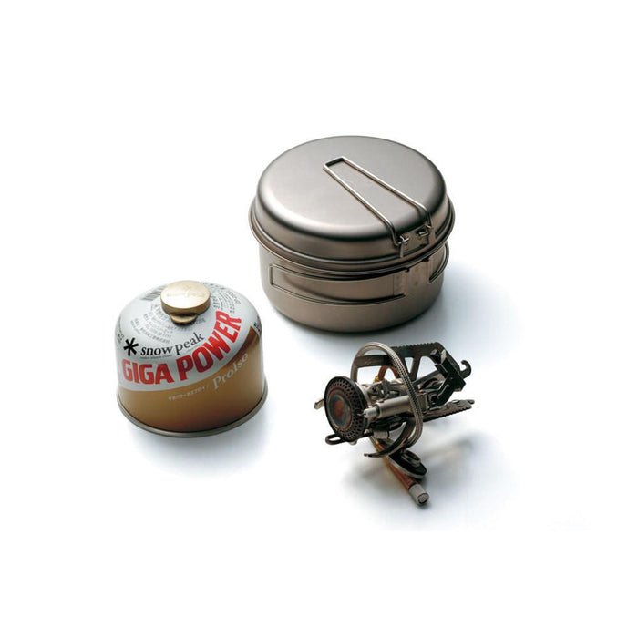 Snow Peak Titanium Multi Compact Cookset - Personal Cooker Set