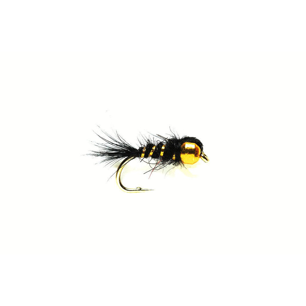 Fulling Mill Depth Charge Hares Ear - Black Gold Tungsten Bead