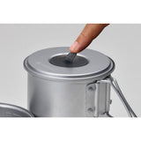 Snow Peak Titanium Mini Solo Combo - Lightweight Camping Cookware Set