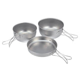 Snow Peak Titanium 3 Piece Set - Cookware Set