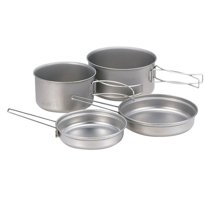 Snow Peak Titanium Multi Compact Cookset - Personal Cooker Set