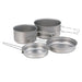 Snow Peak Titanium Multi Compact Cookset - Personal Cooker Set