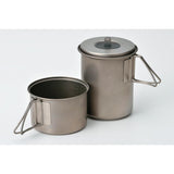 Snow Peak Titanium Mini Solo Combo - Lightweight Camping Cookware Set