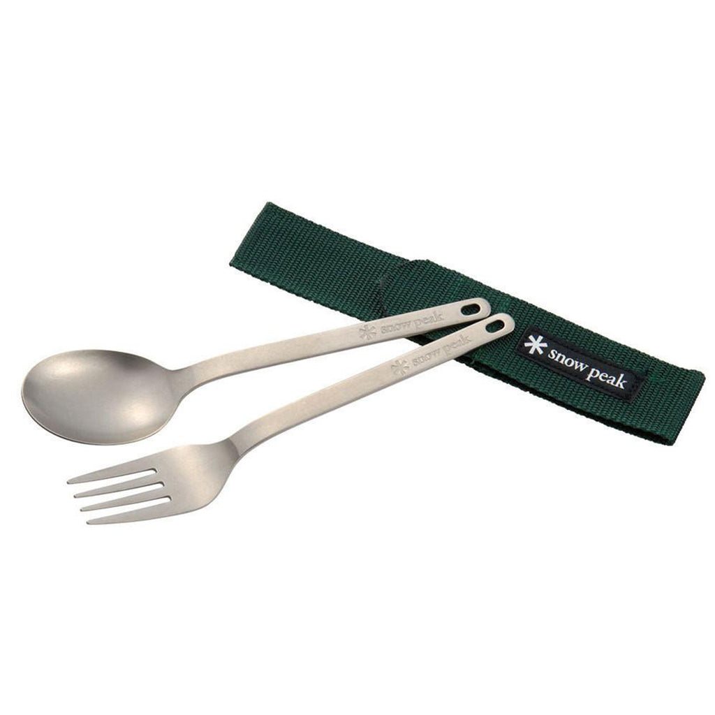 Snow Peak Titanium Cutlery