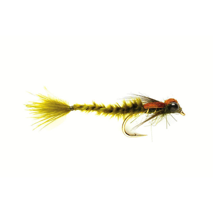 Fulling Mill Living Damsel (Dark Olive) - Premium Nymph