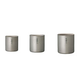 Snow Peak Titanium Double Wall Stacking Mug (Seppou H)