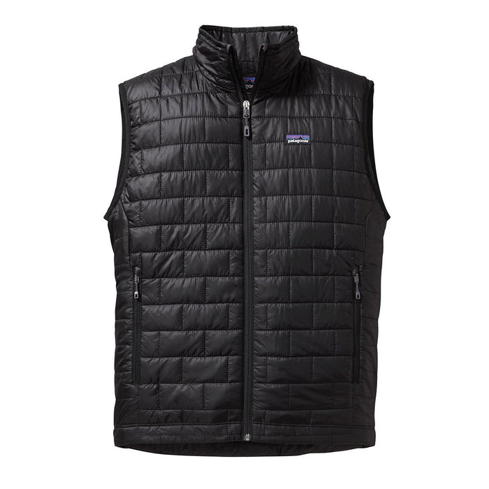 Patagonia Men's Nano Puff Insulated Vest BLK - Front