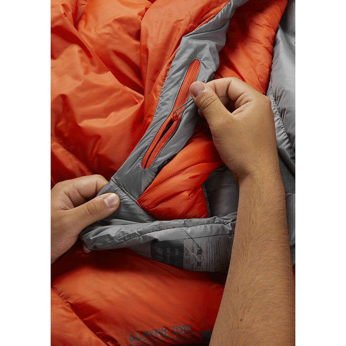 Rab Alpine 200 Down Sleeping Bag - detail 7