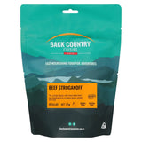 BackCountry Cuisine Freeze Dried Beef Meals - Regular Serve beef stroganoff hero