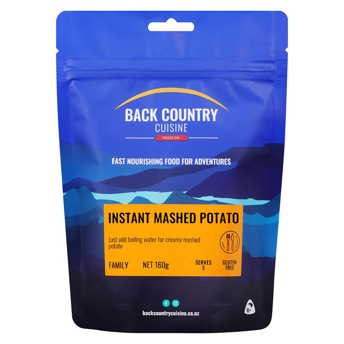 BackCountry Cuisine Freeze Dried Meal Complements instant mashed potato