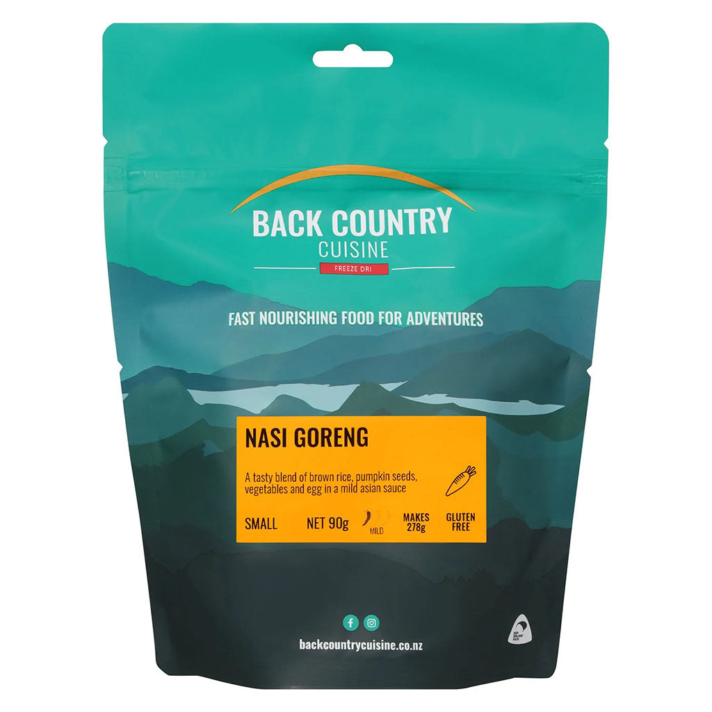 BackCountry Cuisine Freeze Dried Vegetarian Meals - Small Serve nasi goreng hero