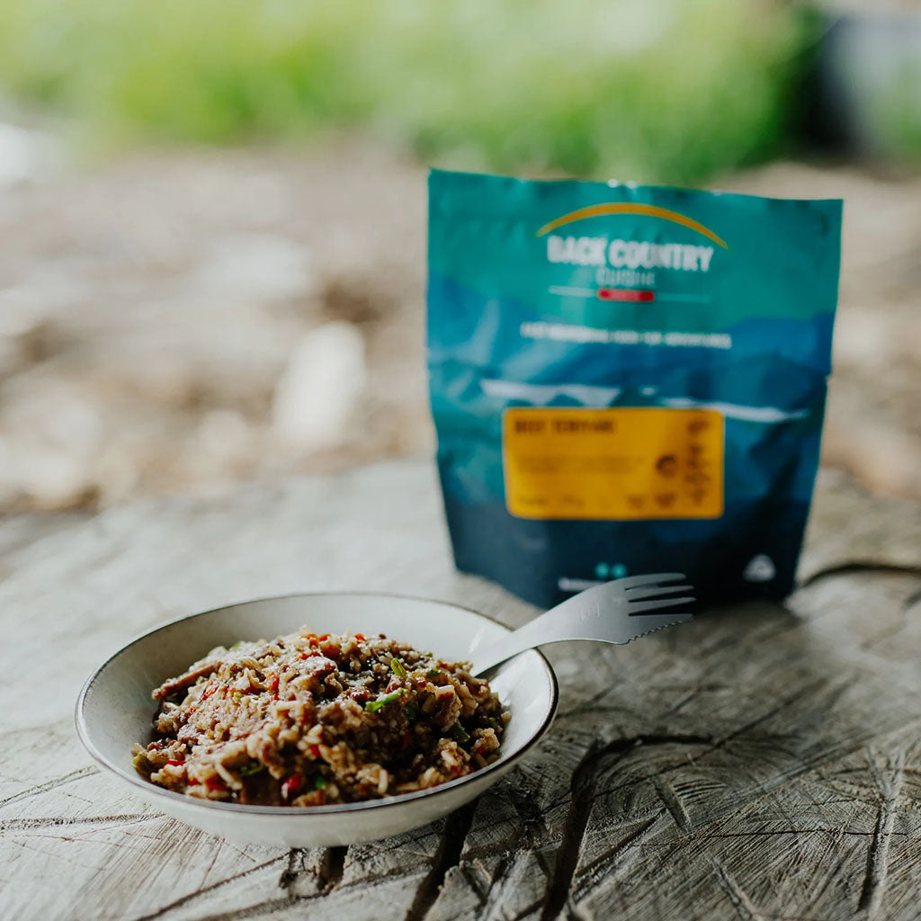 BackCountry Cuisine Freeze Dried Beef Meals - Regular Serve beef teriyaki detail 1