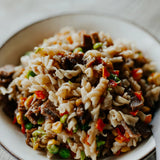 BackCountry Cuisine Freeze Dried Beef Meals - Regular Serve beef and pasta hotpot detail 2