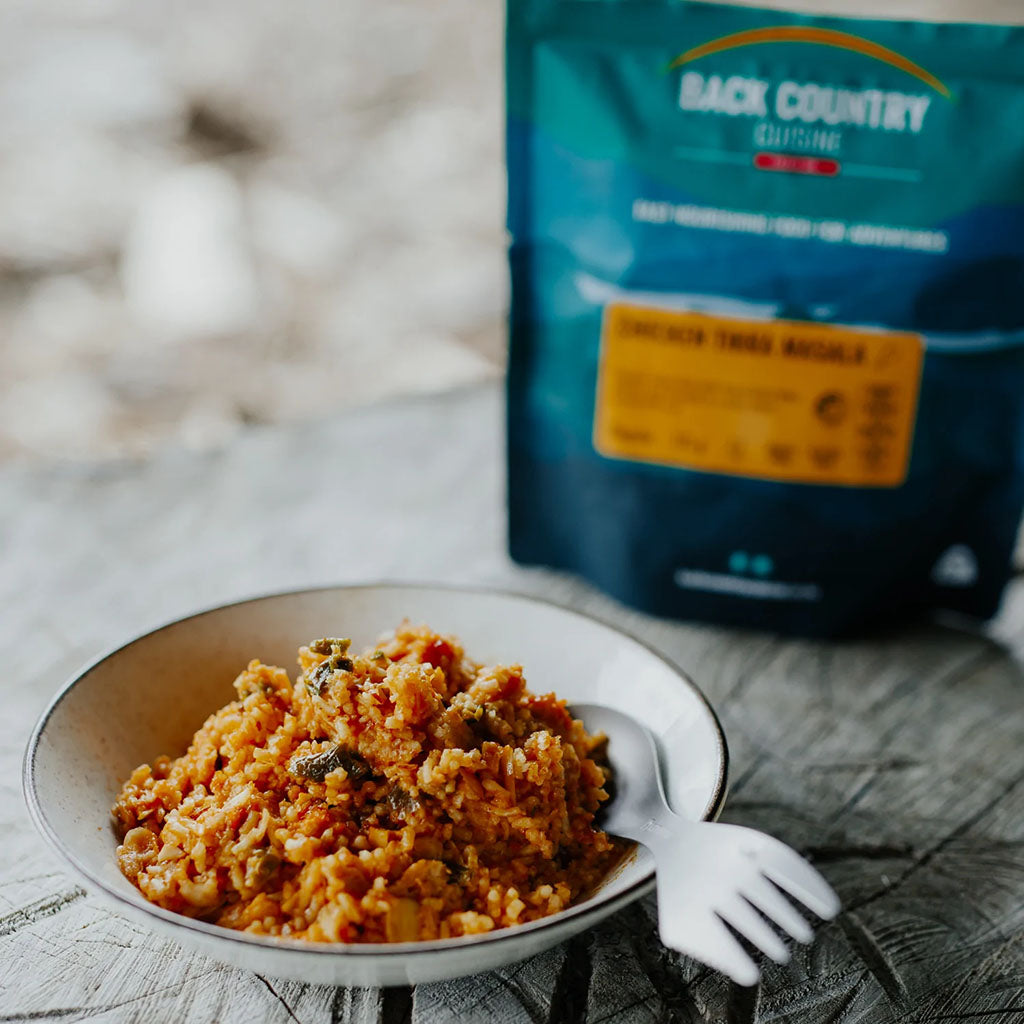 BackCountry Cuisine Freeze Dried Chicken Meals - Small Serve chicken tikki masala detail 1