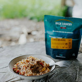 BackCountry Cuisine Freeze Dried Breakfast Meals cooked breakfast detail 1