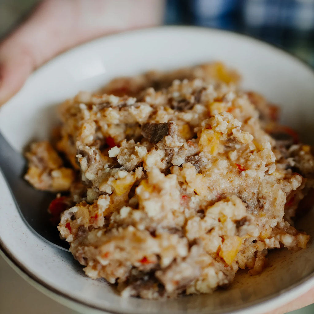 BackCountry Cuisine Freeze Dried Breakfast Meals cooked breakfast detail 2
