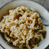 BackCountry Cuisine Freeze Dried Vegetarian Meals - Small Serve creamy carbonara detail 2