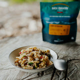 BackCountry Cuisine Freeze Dried Lamb Meals - Small Serve lamb fettuccine detail 1
