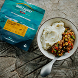 BackCountry Cuisine Freeze Dried Lamb Meals - Small Serve roast lamb and vegetables detail 1