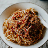 BackCountry Cuisine Freeze Dried Beef Meals - Small Serve spaghetti bolognaise detail 2