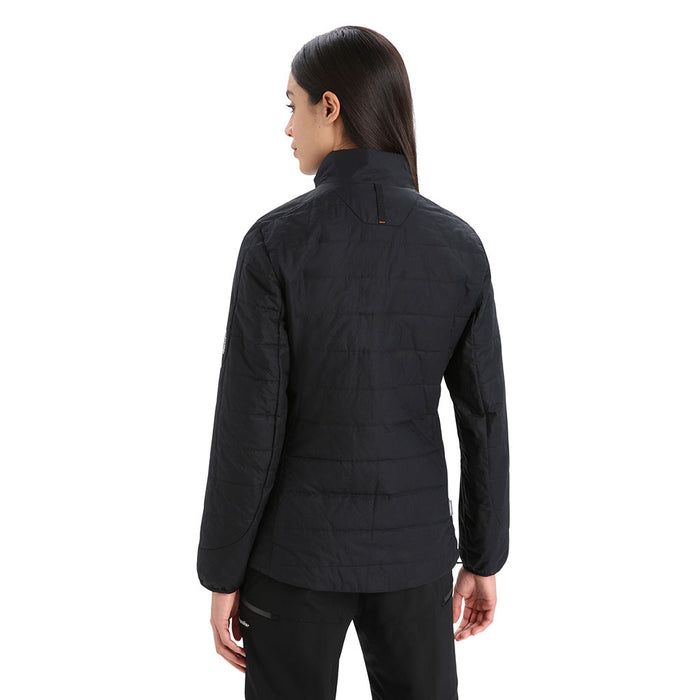 Icebreaker Women's MerinoLoft Jacket black model back