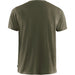 Fjallraven Men's Logo T-shirt dark olive back