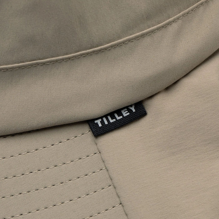 Tilley Ultralight Cape Sunhat taupe - detail 2