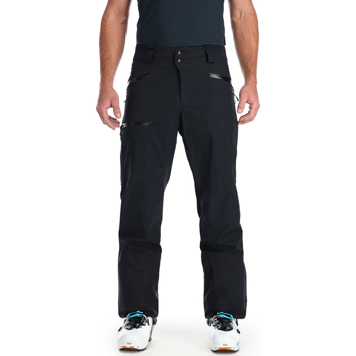 Rab Men's Khroma Kinetic Waterproof Pants black model front