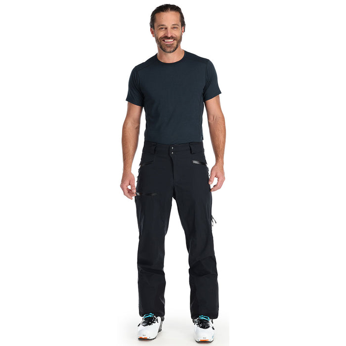Rab Men's Khroma Kinetic Waterproof Pants black model full
