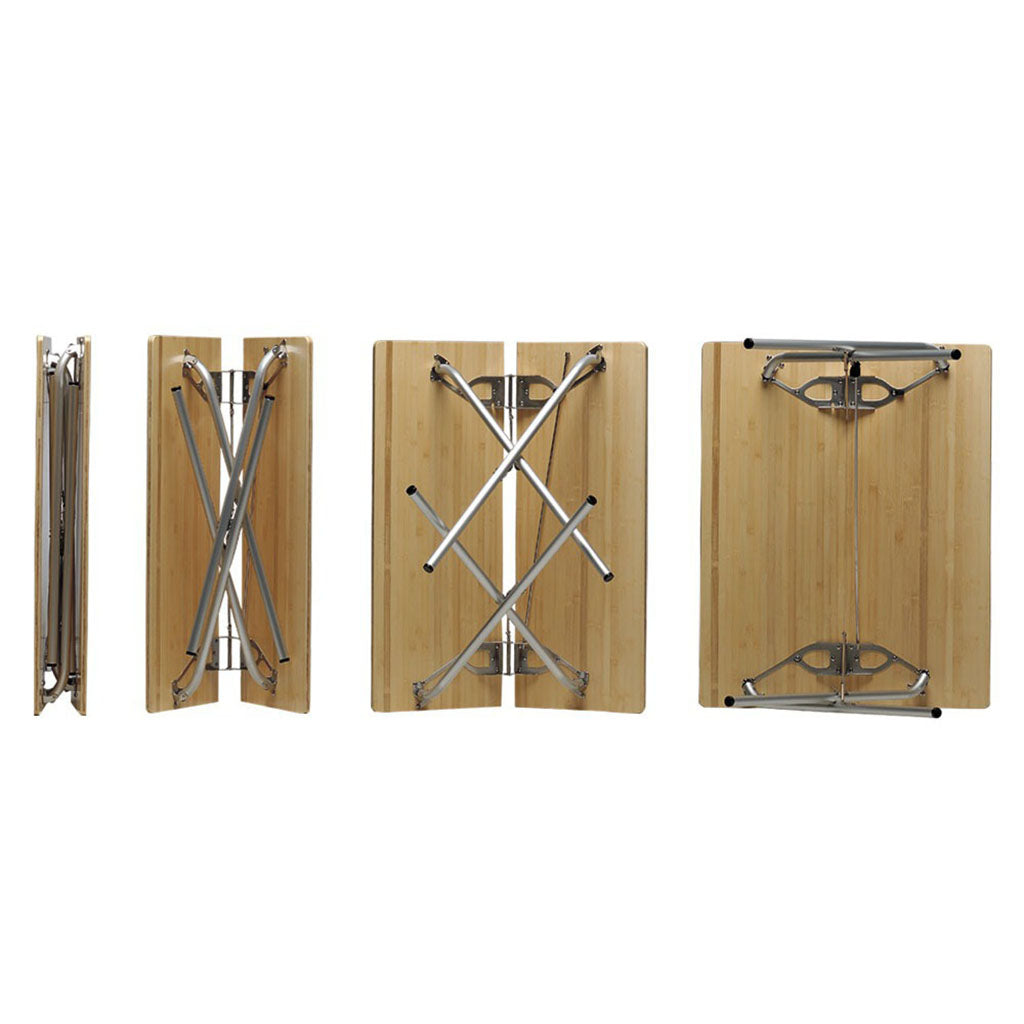 Snow Peak Single Action Bamboo Table Top - regular detail 1