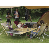 Snow Peak Single Action Low Table Bamboo - detail 5