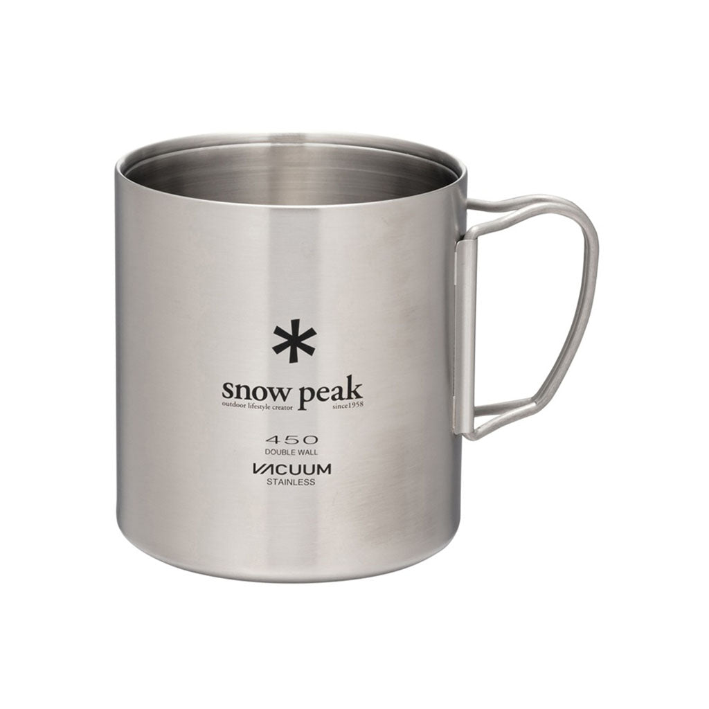 Snow Peak Stainless Vacuum Double Wall Mug 450ml hero