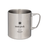 Snow Peak Stainless Vacuum Double Wall Mug 450ml hero