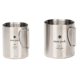 Snow Peak Stainless Vacuum Double Wall Mug 300 450 all