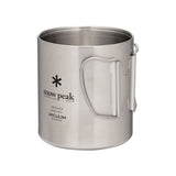 Snow Peak Stainless Vacuum Double Wall Mug 450ml detail 4