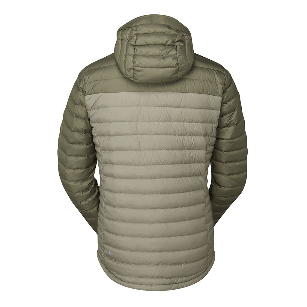 Rab Men's Microlight Alpine Down Jacket light khaki/stone back