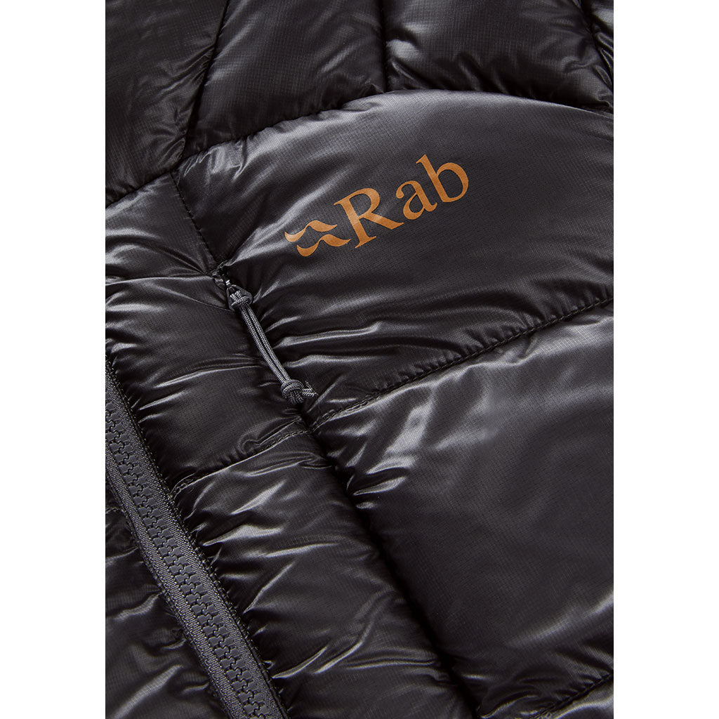 Rab Men's Mythic Ultra Down Jacket graphene logo 1