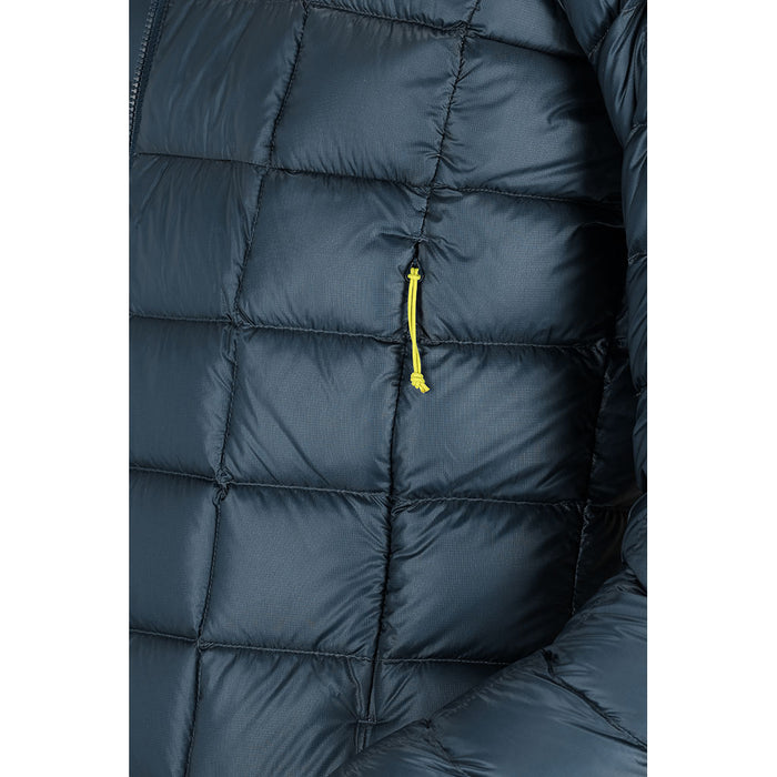 Rab Men's Mythic Alpine Down Jacket orion blue detail 3