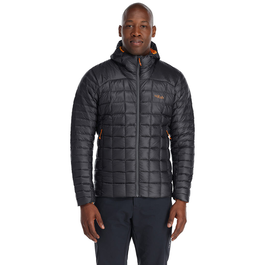 Rab Men's Mythic Alpine Light Down Jacket graphine model front