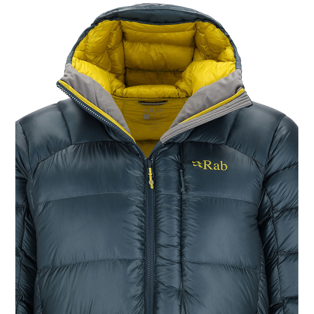 Rab Men's Mythic Ultra Down Jacket orion blue collar
