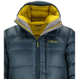 Rab Men's Mythic Ultra Down Jacket orion blue collar