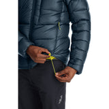 Rab Men's Mythic Ultra Down Jacket orion blue hem