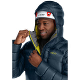 Rab Men's Mythic Ultra Down Jacket orion blue zipper