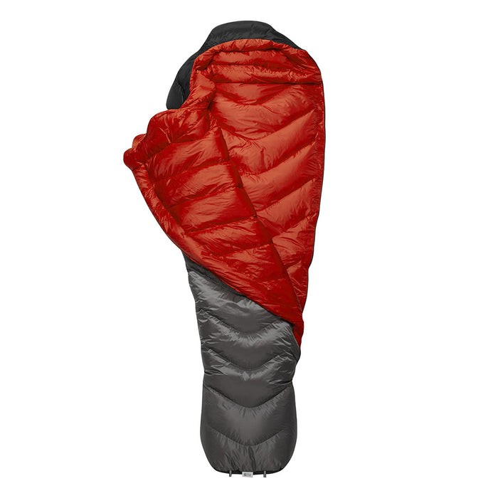 Rab Neutrino Pro 500 Down Sleeping Bag (-9C) open