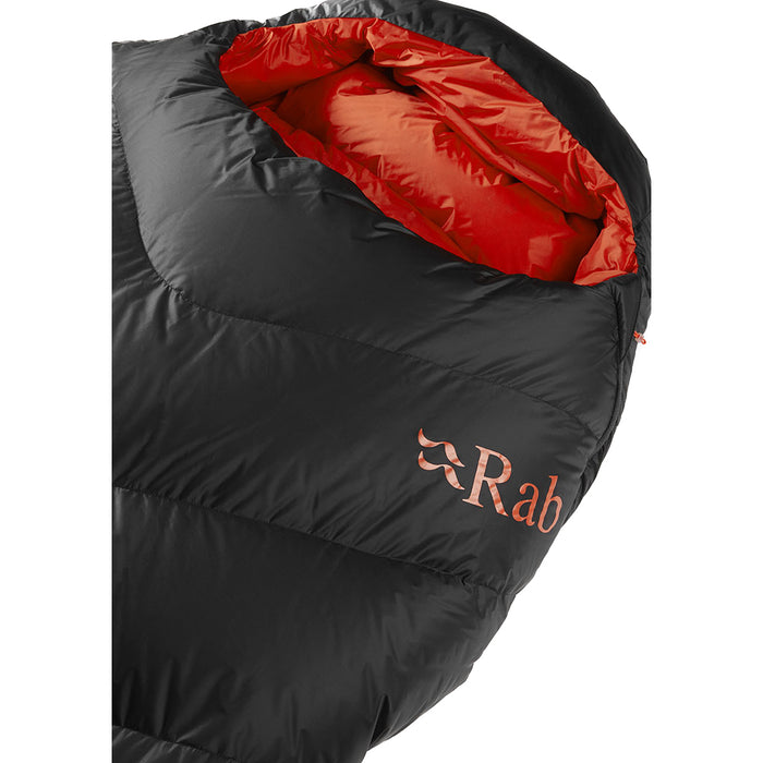 Rab Neutrino Pro 700 Down Sleeping Bag (-15C) granite detail 2